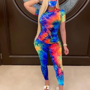 Tie Dye leggings set